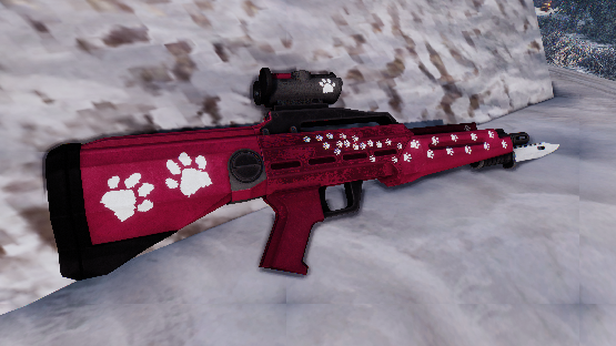 Pink Paws Burst Rifle [Free Drop/Store]