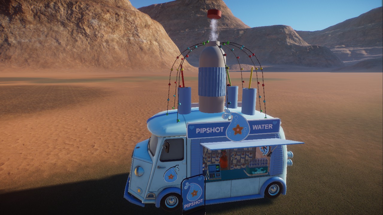 pipshot water truck