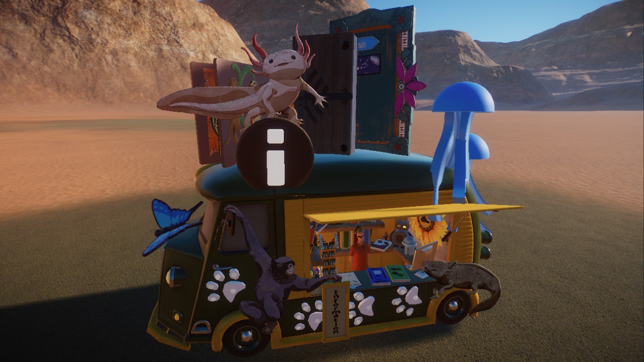 information truck
