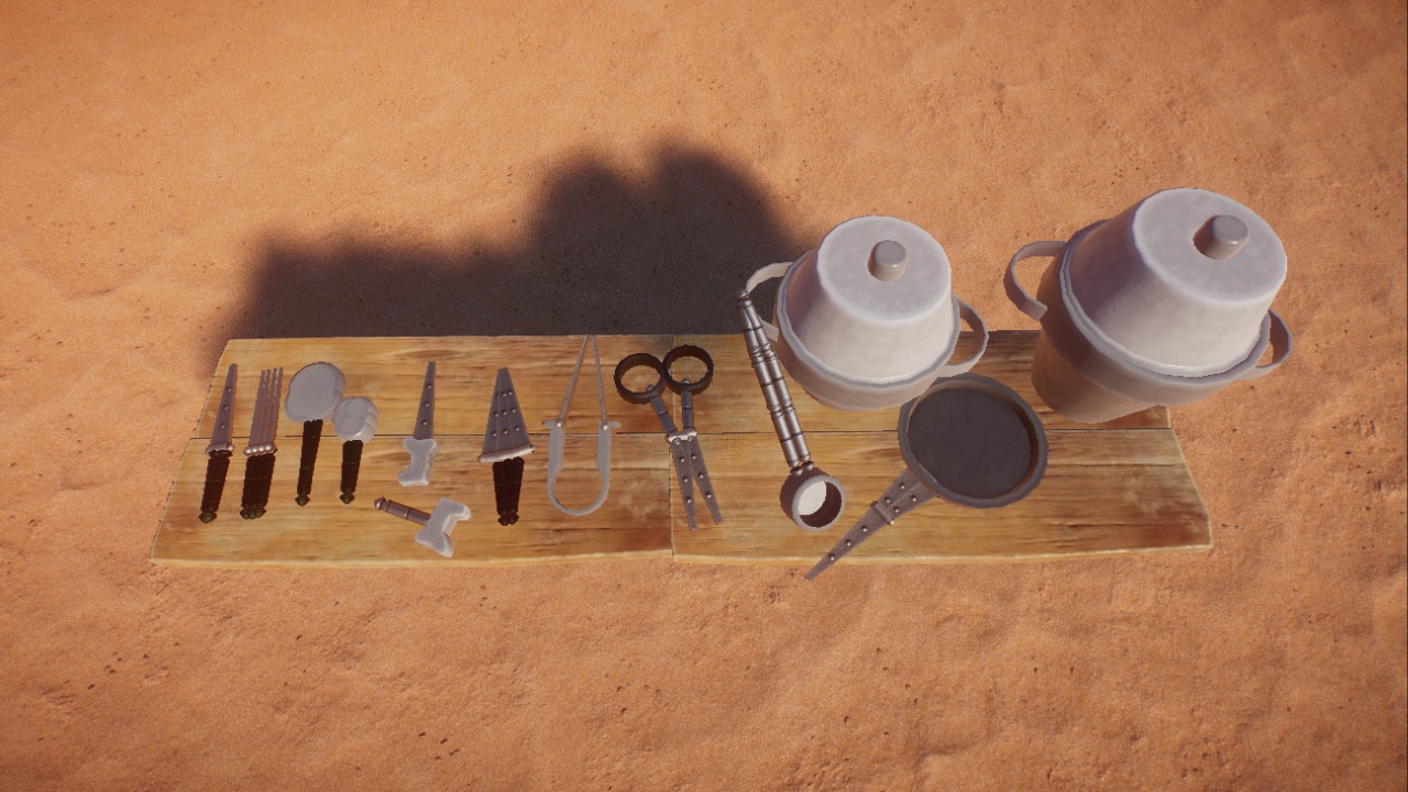 kitchen utensils realistic size part 1, Küchenutensilien