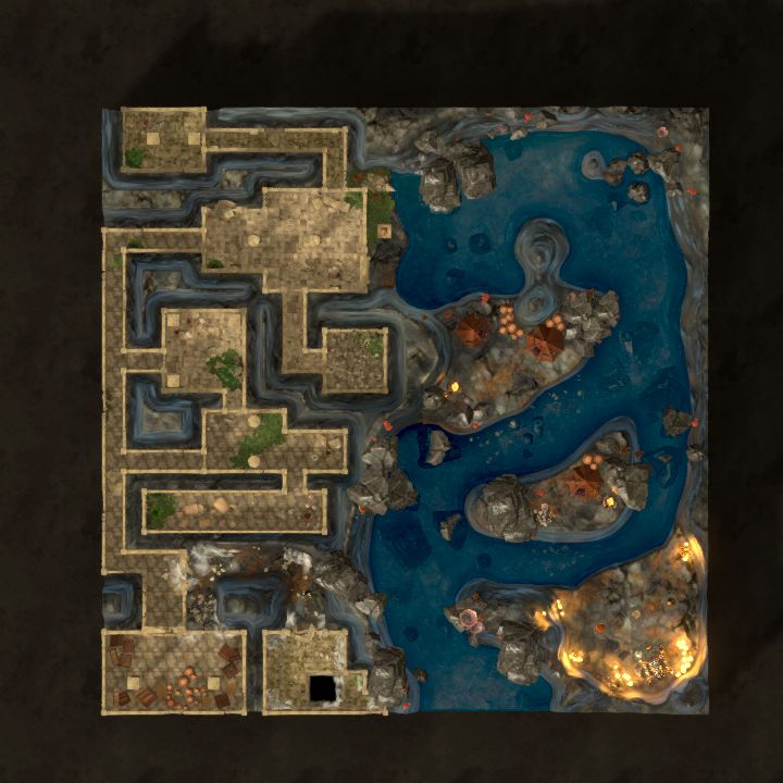 Jungle - Cave Entrance Temple