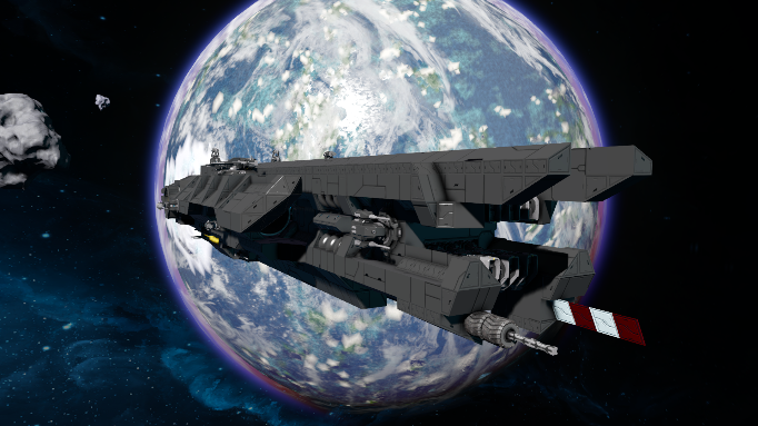 unnamed warship