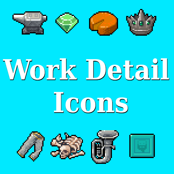 Work Detail Icons
