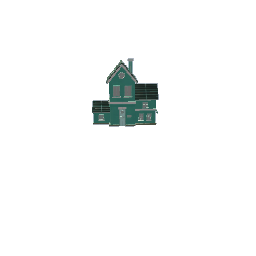 Christmas village house preview