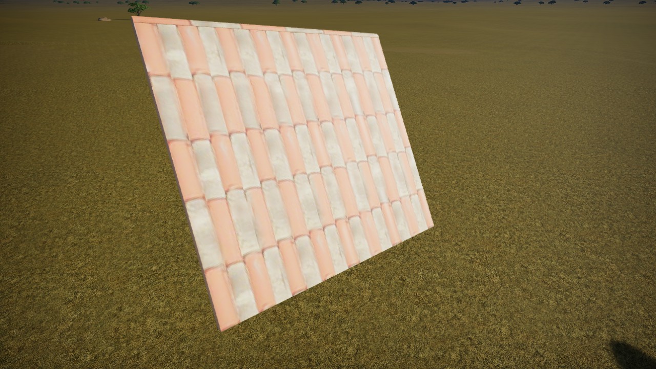 Roof Brick Square