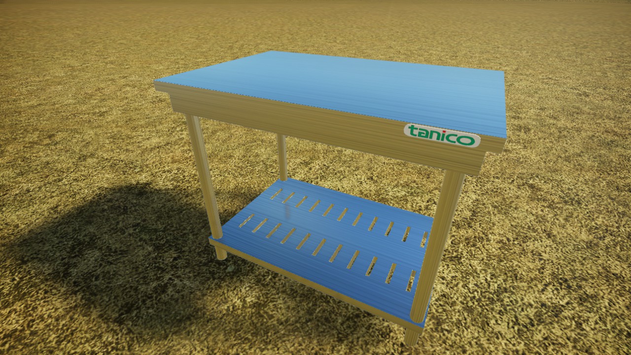 STAINLESS WORKTABLE REALSIZE900-600
