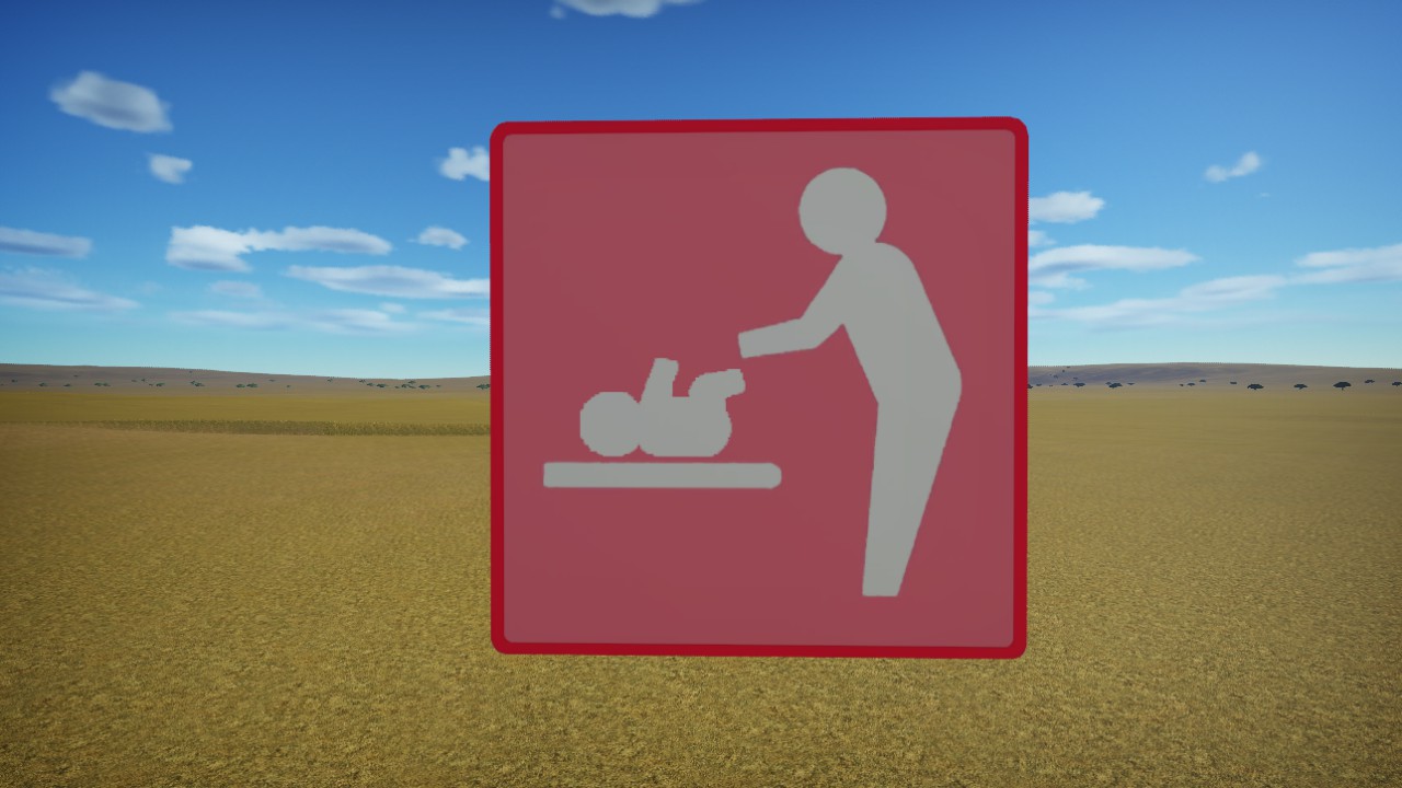 Toilet Plate Baby Bed