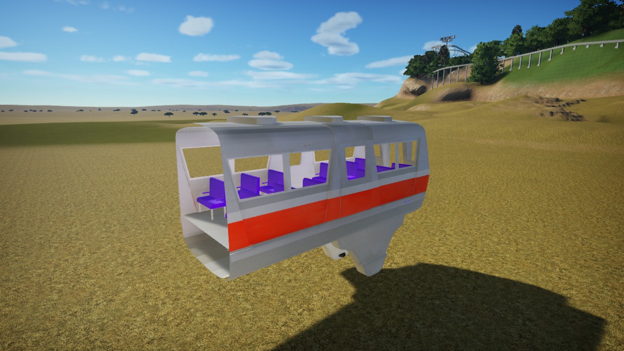 monorail small size backunit
