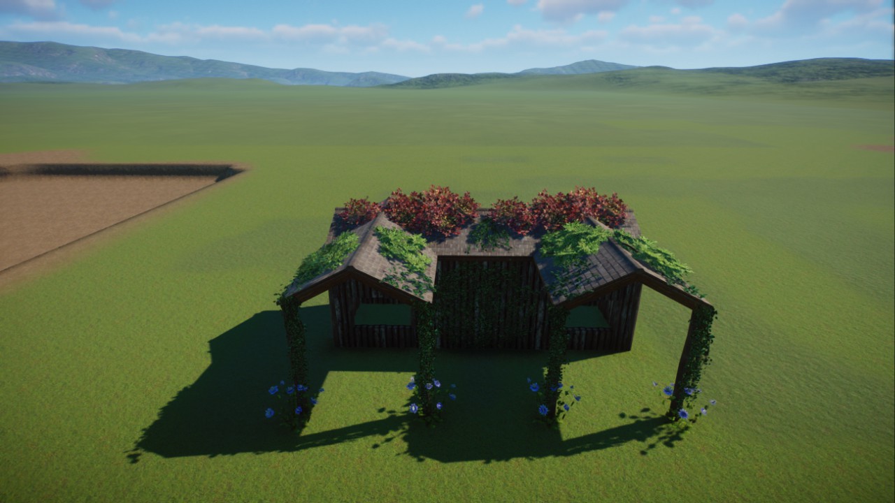 Log Cabin Double Shop Shell (Base Game Only) preview