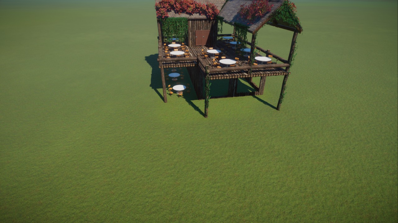 Log Cabin Resturant Shell preview