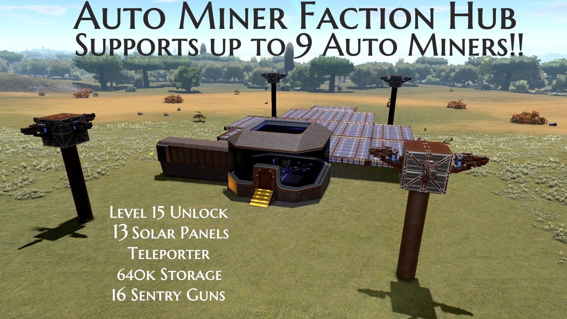 Auto Miner Faction Hub