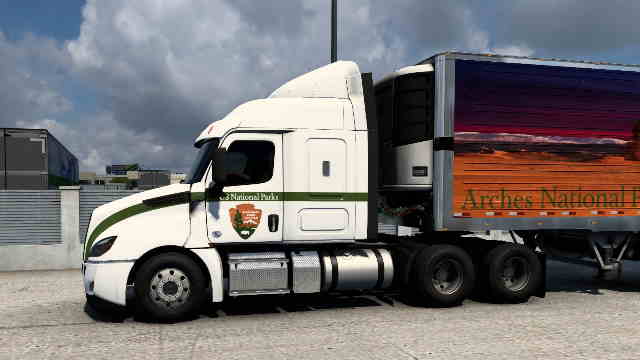National Parks SKIN pack 4 SCS Trucks all cabs