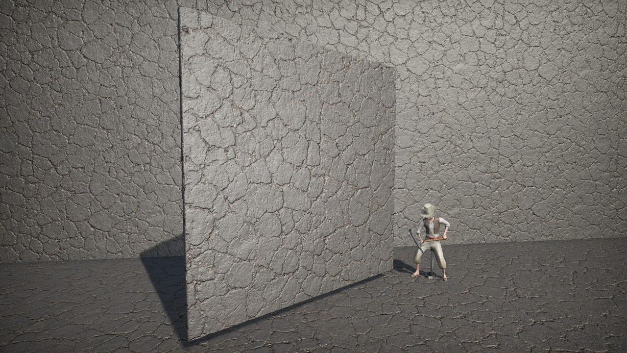 Broken Asphalt 4x4m