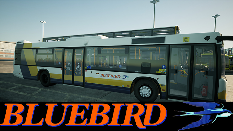 Bluebird (Older Classic Paint) ScaniaCitywide 12