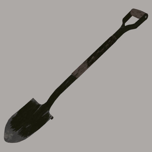 Old Military Shovel