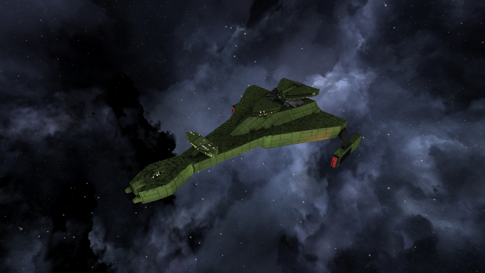 Klingon Vor'Cha Cruiser (Empty)