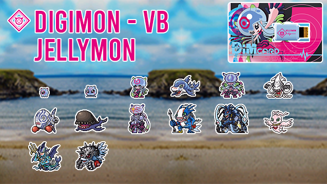 Digimon Jellymon - Vital Bracelet