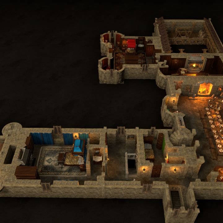 Earl's Palace First Floors