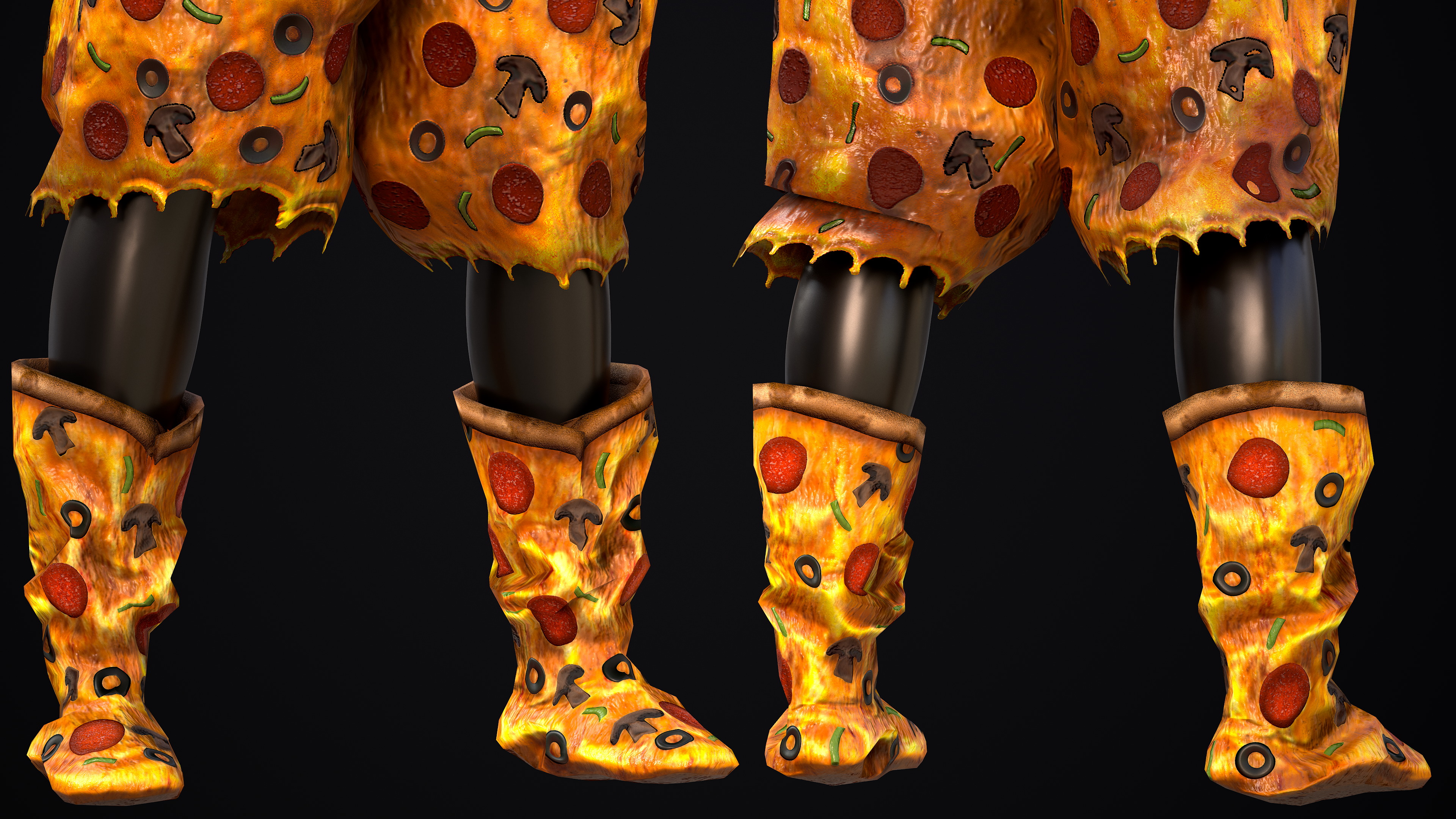 Pizza Hide Shoes