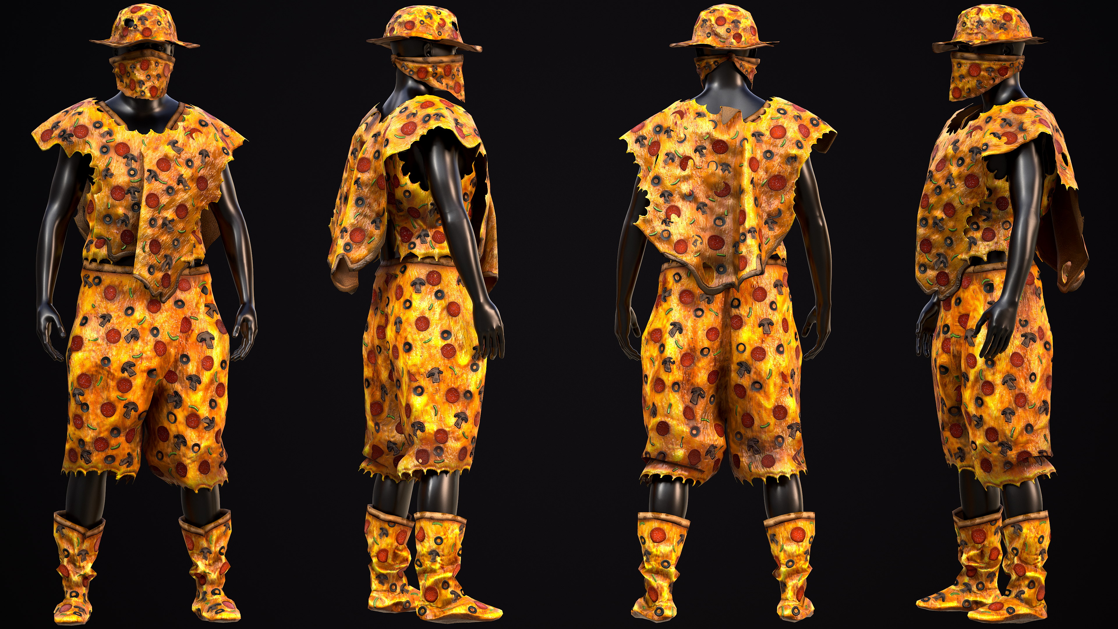 Pizza Hide Shoes