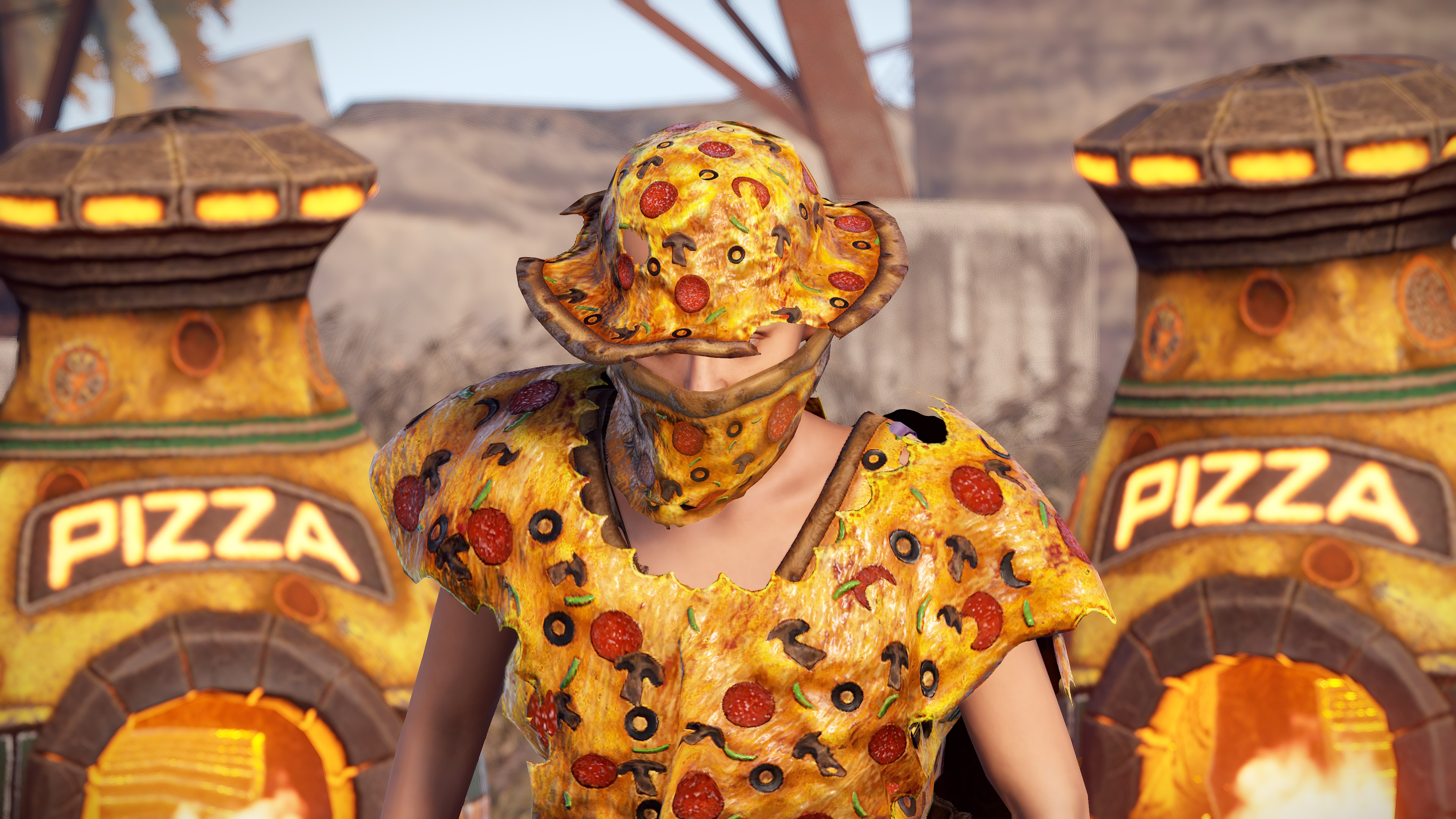 Pizza Boonie Hat