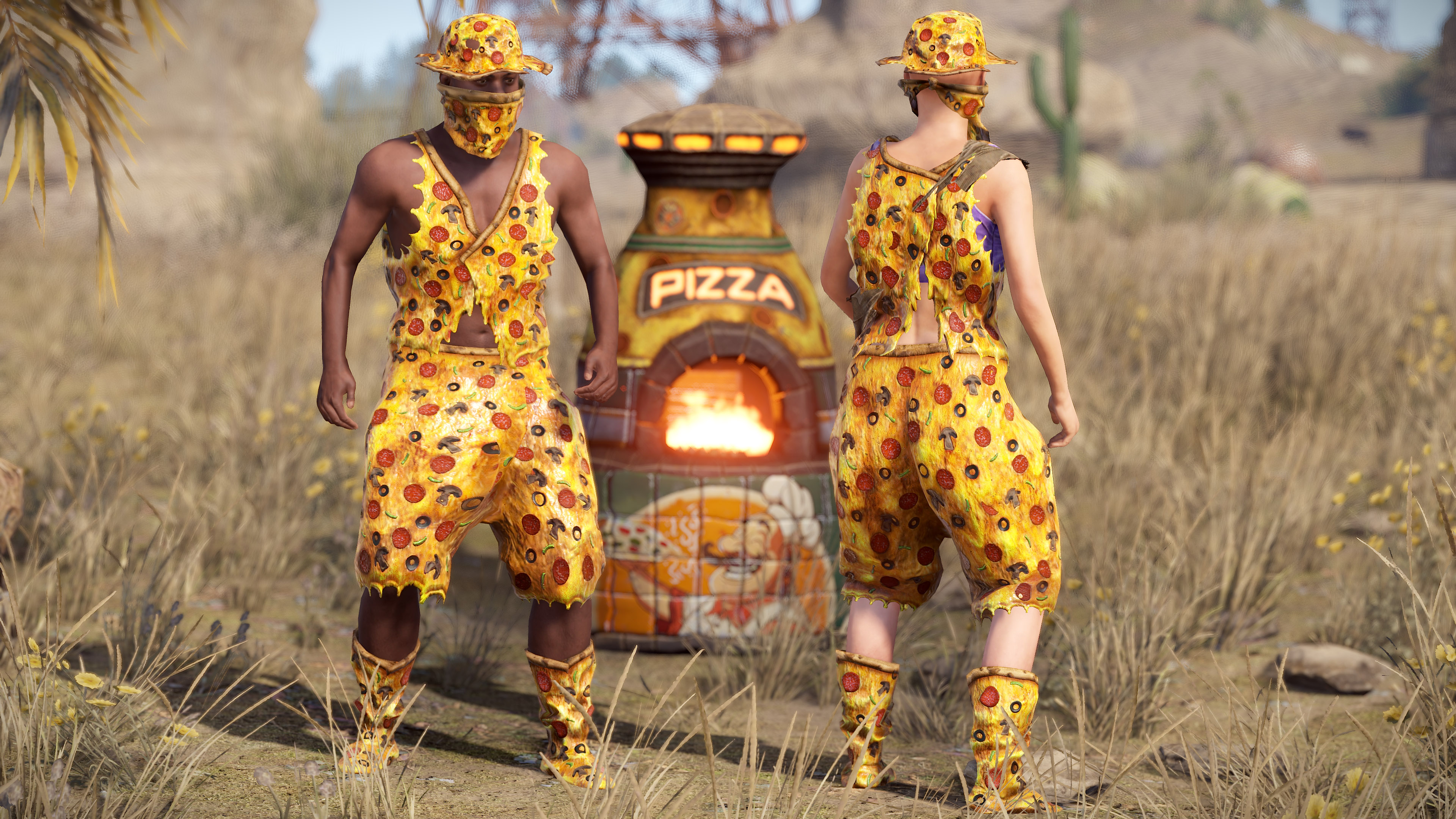 Pizza Boonie Hat