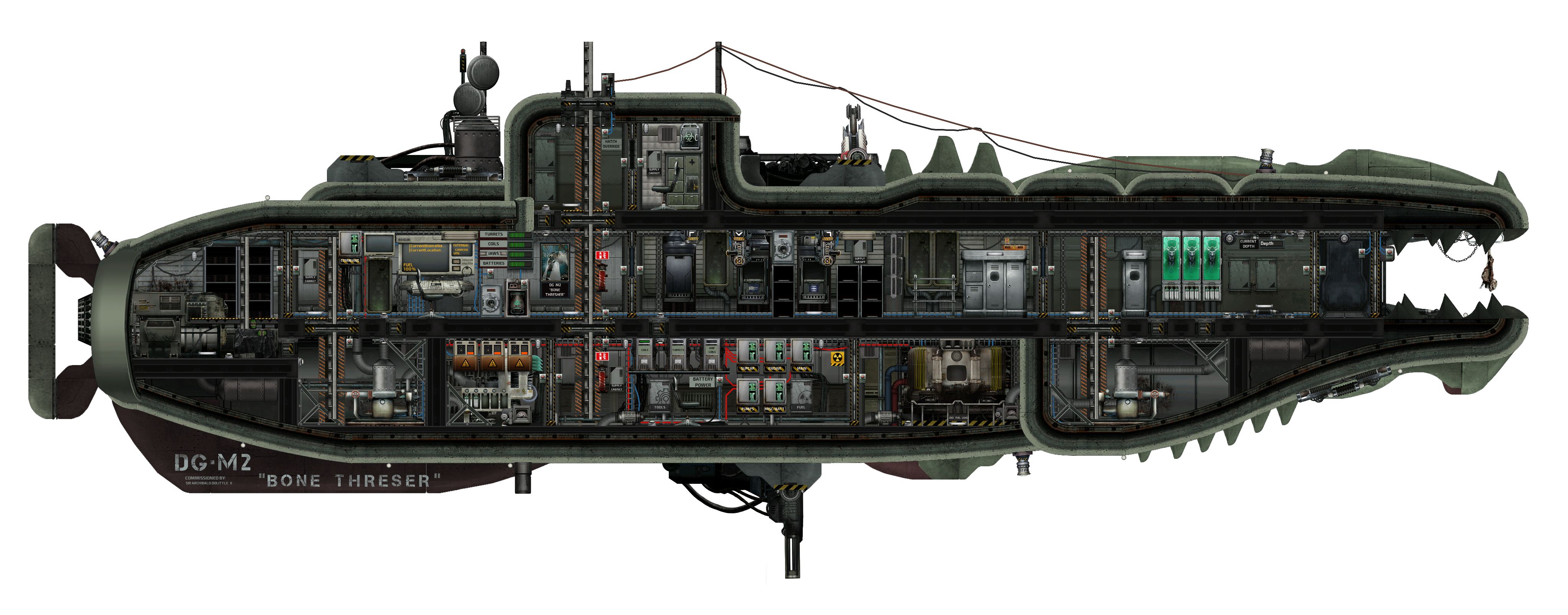 Bone Thresher – Barotrauma Mod