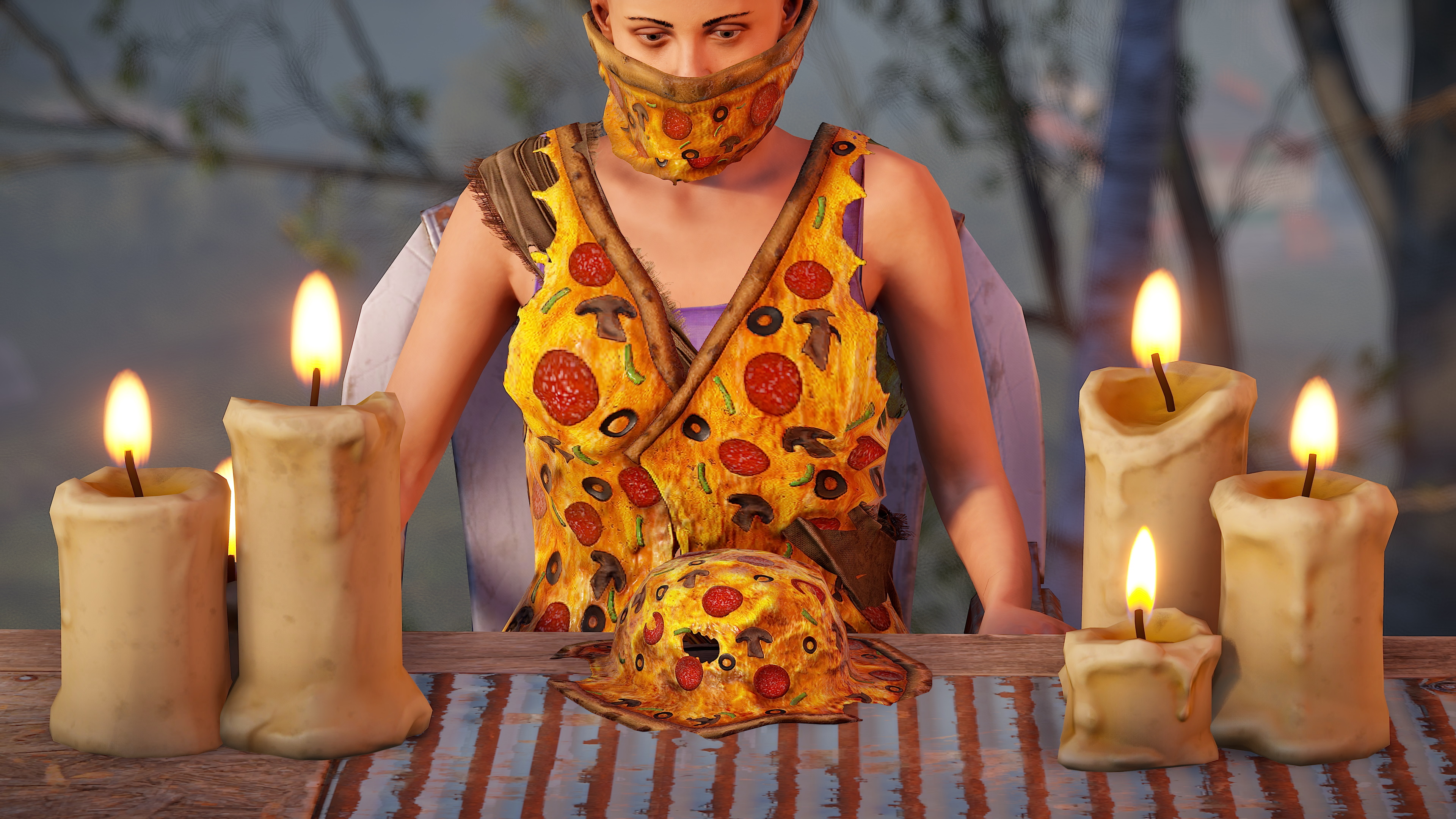 Pizza Boonie Hat
