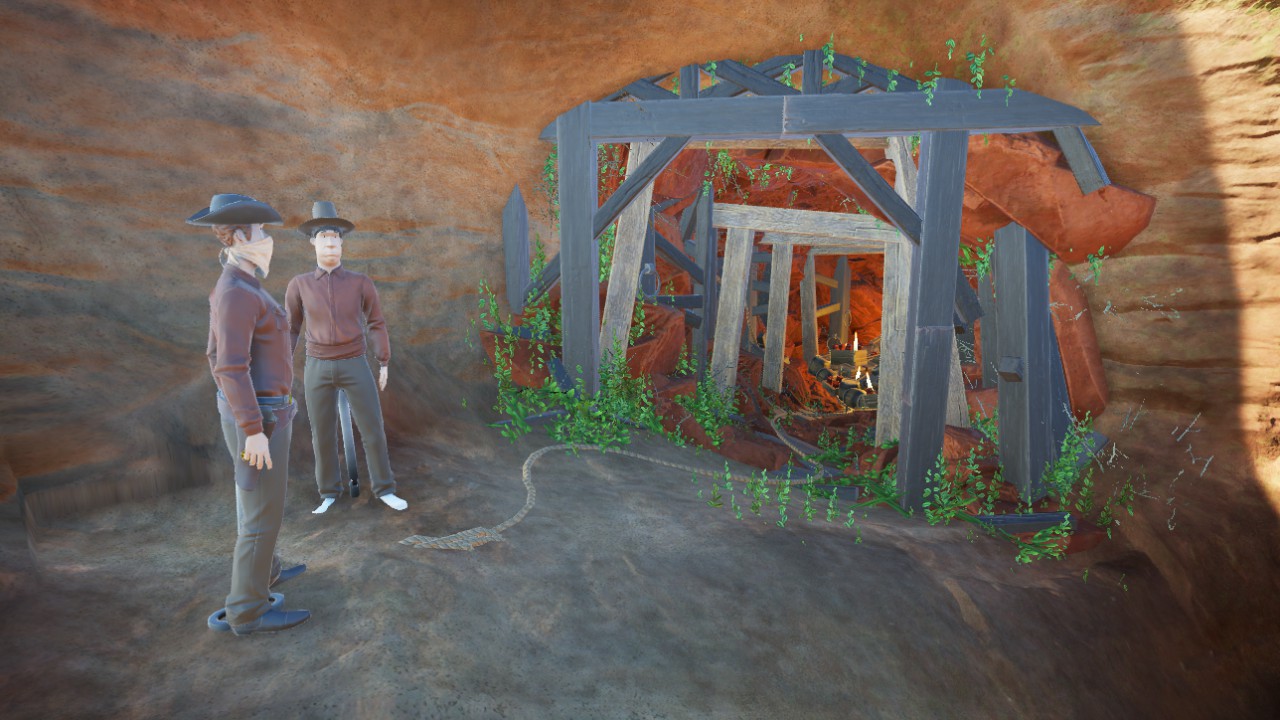 Mine collapse /// Effondrement de mine