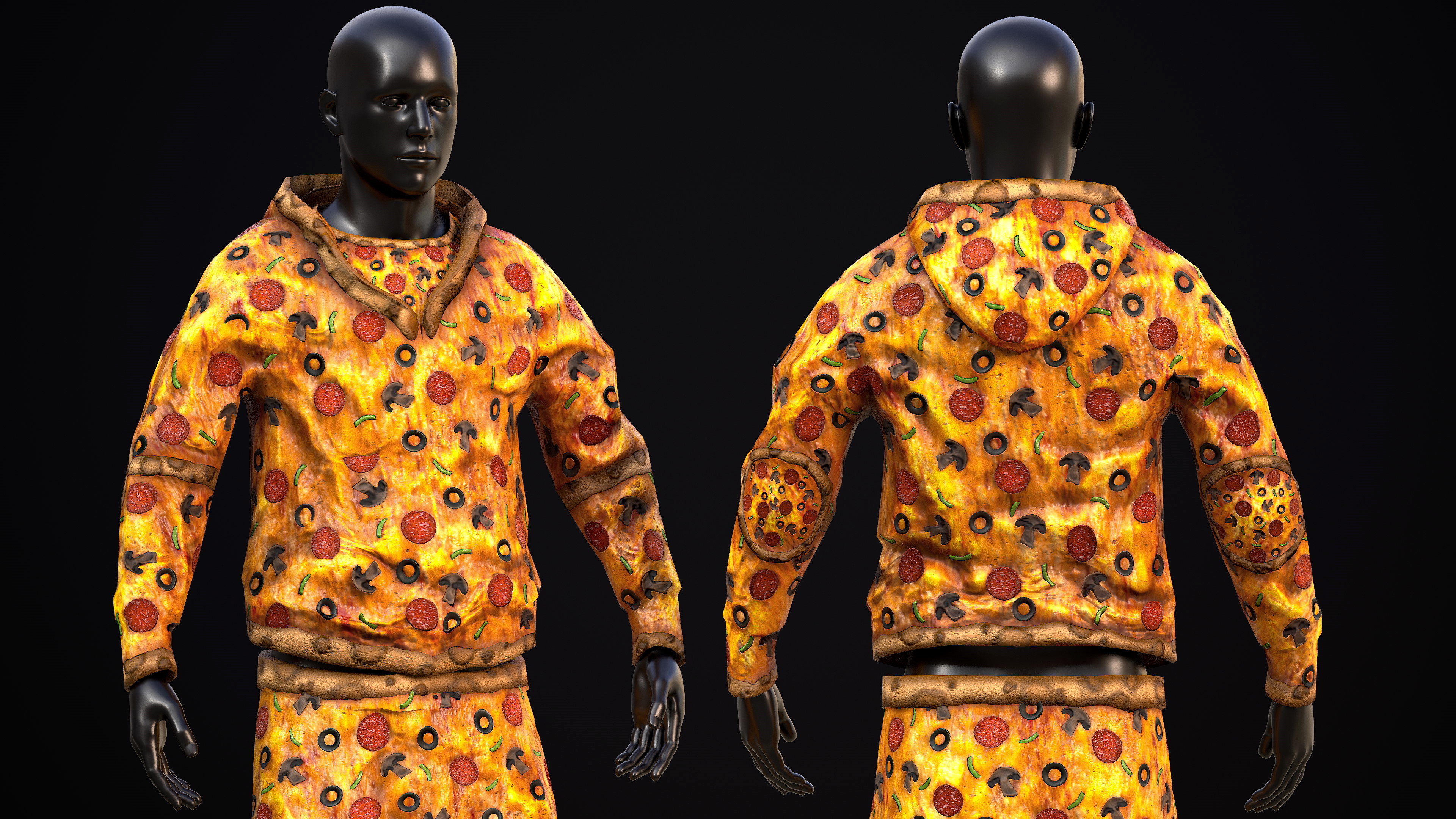 Pizza Hoodie