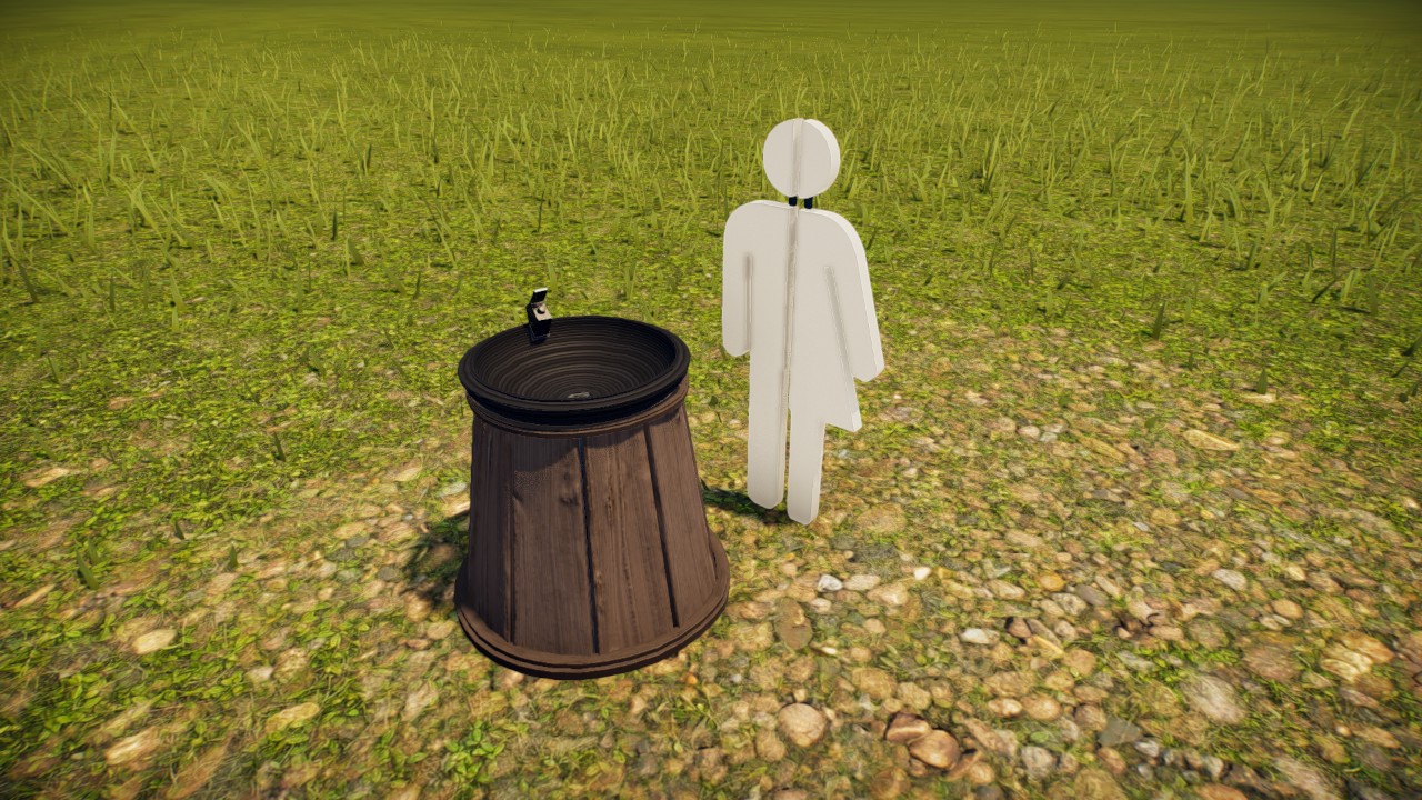 Wooden Drinking Fountain