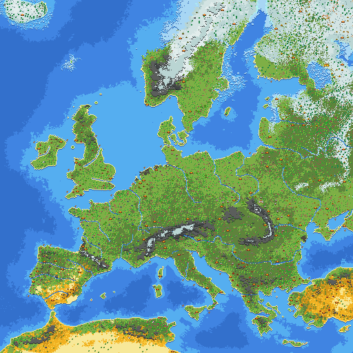 Europe WW1 (1914 A.D)