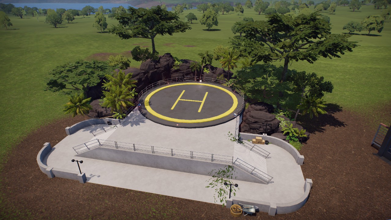 Fossilized Theme- Helipad
