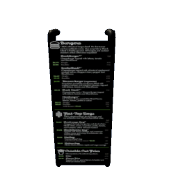 Shake SHack Burger Menu mini