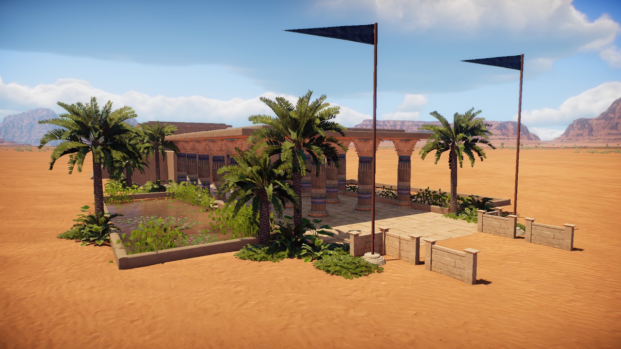 Ancient Egypt Theme- Zoo Gate