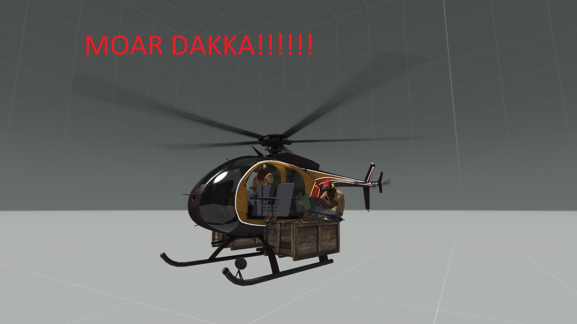 Armed Civilian Helicopter