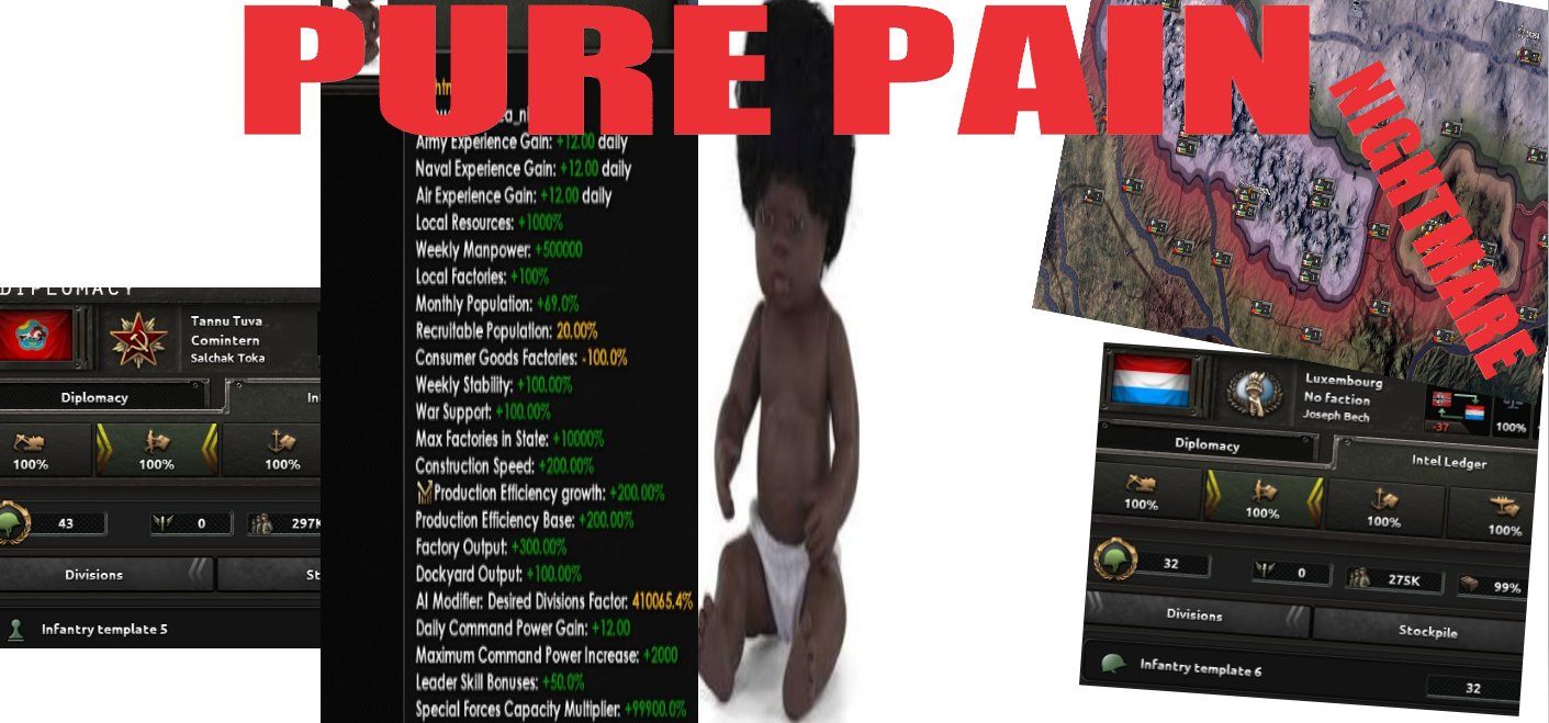 Hoi 4 NightMare Edition preview