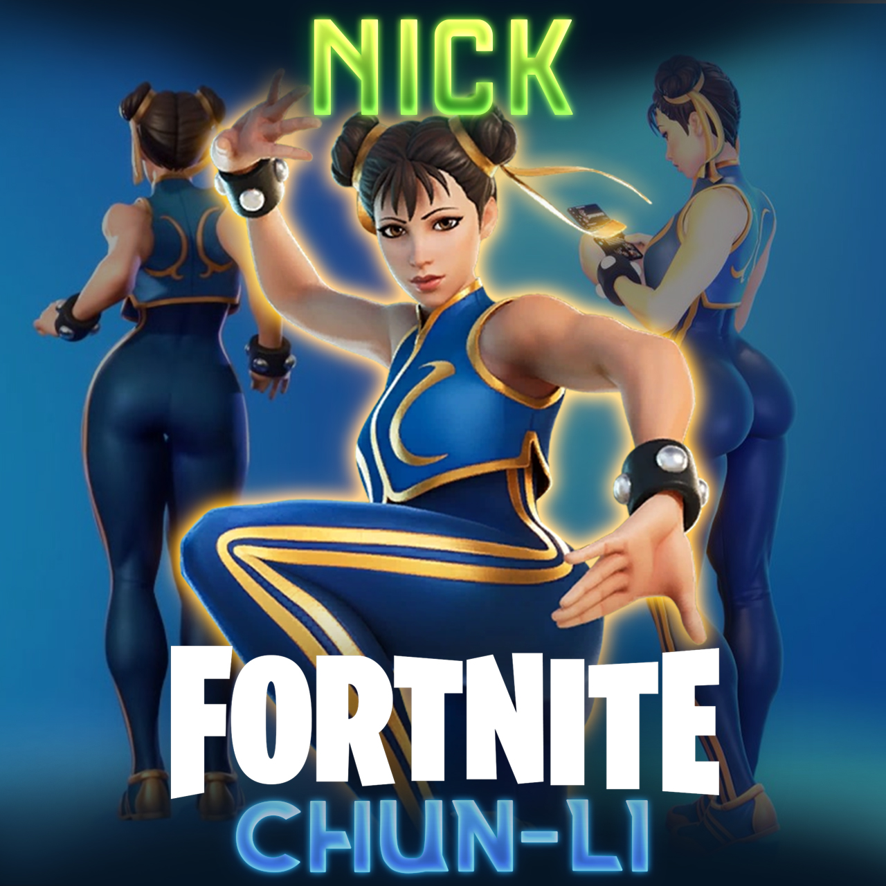 [COMM] Fortnite Chun-Li - Nick
