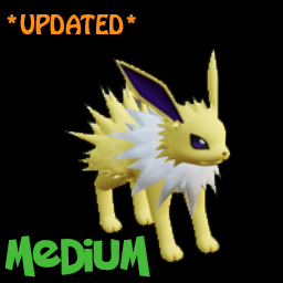 Pokemon Jolteon  Kids Statue Model Plush - MEDIUM