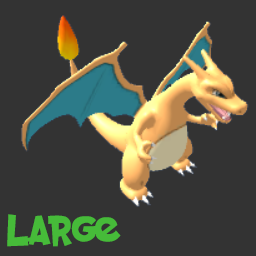 Pokemon Charizard Kids Statue Model Plush - LARGE