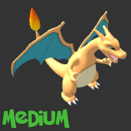 Pokemon Charizard Kids Statue Model Plush - MEDIUM