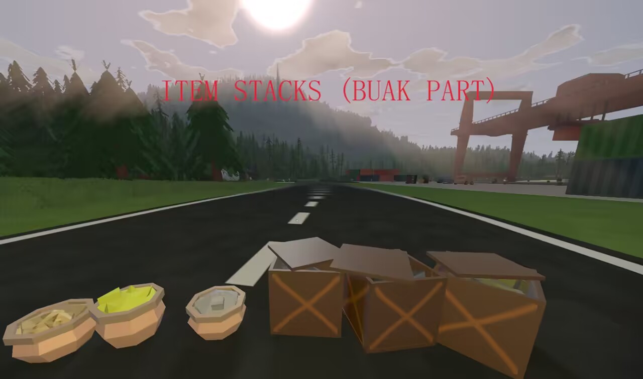 Item stacks (Buak part) – Unturned Mod