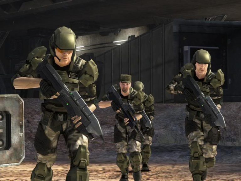Marine Firefight