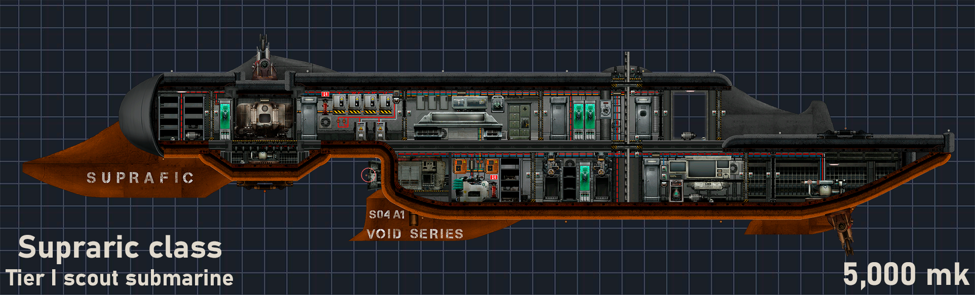A-6 Supraric class – Barotrauma Mod