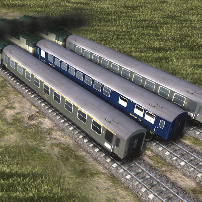 3 skins of ČSD wagons