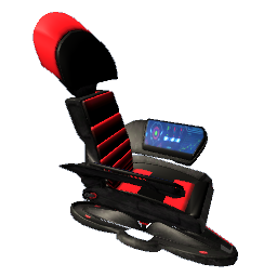 Gaming Alien Chair - Black & Red