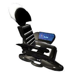 Gaming Alien Chair - Black & White