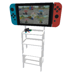 Nintendo Switch TV Game Shelf Station - White