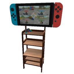Nintendo Switch TV Game Shelf Station - Chocolate