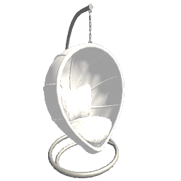 Hanging Egg Chair - White